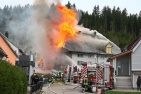 Geb�udebrand Furtwangen 26.04.2019